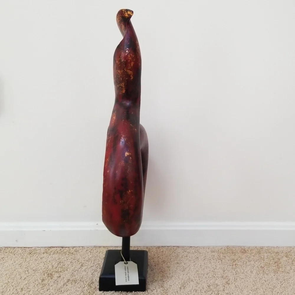 New! PIER 1 IMPORTS Albasia Wood Spiral Structure